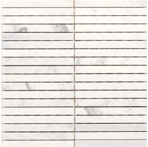 Contempo White Linear - stone tile